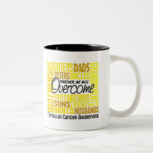 Familjen kvadrerar Testicular cancer Mugg