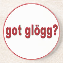 Fångna Glogg?  Den roliga slogan för alkoholist st Underlägg