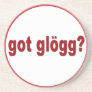 Fångna Glogg?  Den roliga slogan för alkoholist st Underlägg