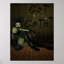 Fångna Goth? Affisch