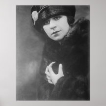 Fannie Brice porträtt Affischer