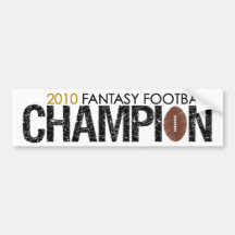fantasifotbollmästare 2010 bildekal