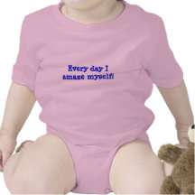 Fantastisk baby blue skjorta som varje dag jag för bodies för bebisar