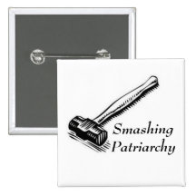 Fantastisk Patriarchy klämmer fast Pins