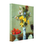 Fantin-Latour Henri - stilleben Sträckta Kanvas Tryck
