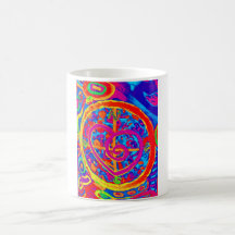 Färgglad kompass 2 (sp2lght) kaffe muggar