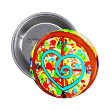 Färgglad kompass pins