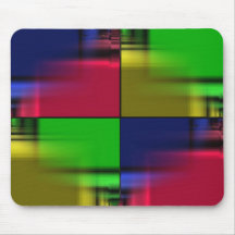 färgglad skina abstrakt designmousemat musmattor