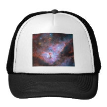 Färgkomposit avbildar av den Carina nebulaen Kepsar