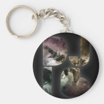 Färglogotyp 1 Keychain för DJ i6 Nyckelringar