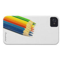 Färgpennor iPhone 4 Case-Mate Case