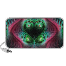 Färgrik Fractal Mp3 Högtalare