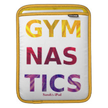 Färgrik gymnastikipad sleeve