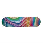 Färgrik Skateboard