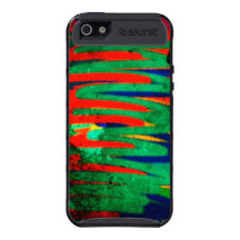 Färgrika grafitti iPhone 5 fodraler