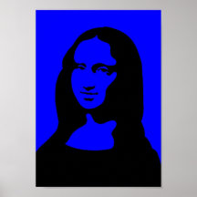 Färgrika Mona Affisch