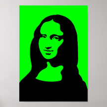 Färgrika Mona Affischer