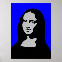 Färgrika Mona Affischer