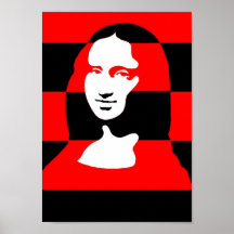 Färgrika Mona Affischer