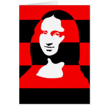 Färgrika Mona Hälsningskort
