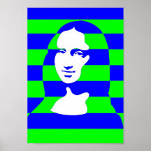 Färgrika Mona Posters