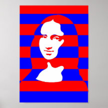 Färgrika Mona Print