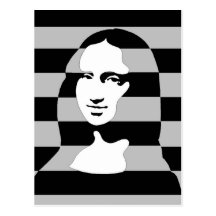 Färgrika Mona Vykort