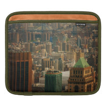 Färgrika New York City Rooftops iPad Sleeve