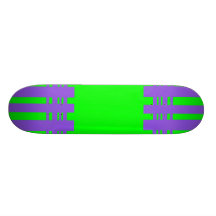 färgrika randar skate boards