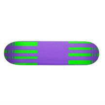 Färgrika randar skateboard decks