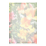 Färgrika Snapdragons Unika Brevpapper