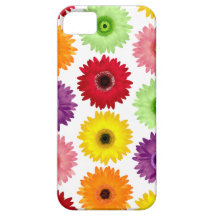 Färgrikt daisytryck iPhone 5 fodraler