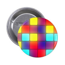 Färgrikt retro dansgolv pins