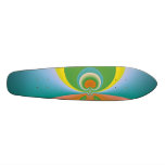 Färgrikt utrymme skate boards