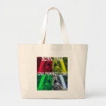 Färgstranden för OPL Rasta hänger lös Tote Bags