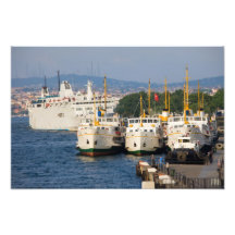 Färjaport i Istanbul Fotografi