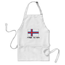 Faroe Island flagga Förkläde