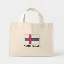Faroe Island flagga Tygkassar