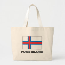 Faroe Island flagga Tygkasse