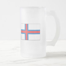 Faroe Island FLAGGAinternationell Kaffe Mugg