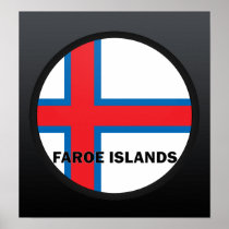 Faroe Island kvalitets- Roundel sjunker Affischer