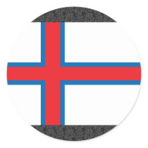 Faroe Island sjunker Klistermärke