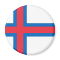 Faroe Island sjunker FO Kylskåps Magneter