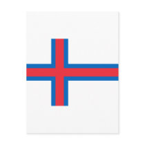 Faroe Island sjunker FO Vykort