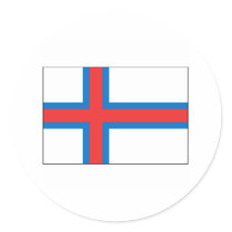 Faroe Island SJUNKER landskamp Klistermärken