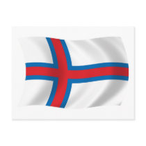 Faroe Island sjunker vykortet