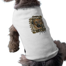 Fars dag - stentassar - Rhodesian Ridgeback T-shirt För Husdjur