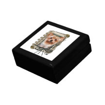 Fars dag - stentassar - Yorkshire Terrier Presentförpackningar