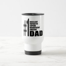 Fars dagfödelsedagjulen numrerar en pappa muggar