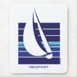 Fartyget slösar Square_Newport mousepad Mus Matta
